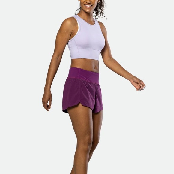 Nathan Purple Stride Running Shorts. NWT - Picture 3 of 16